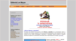 Desktop Screenshot of editoriallosmayas.com