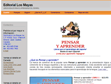 Tablet Screenshot of editoriallosmayas.com